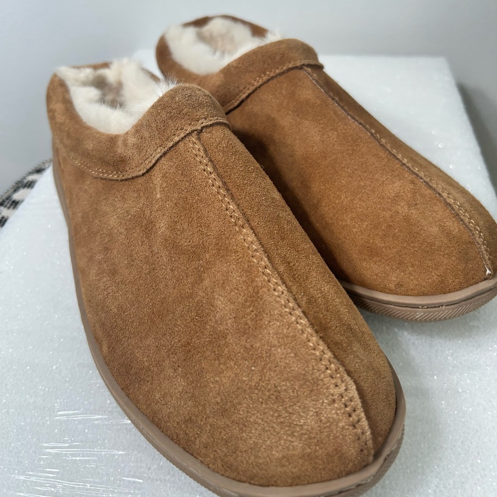 My Slippers Faux Fur Lined Slip On Slippers Size 9 Women’s Like new